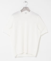 URBAN RESEARCH | PURLAM　WASHI M-G TENJIKU CREW-NECK SHORT-SLEEVE(ニット/セーター)