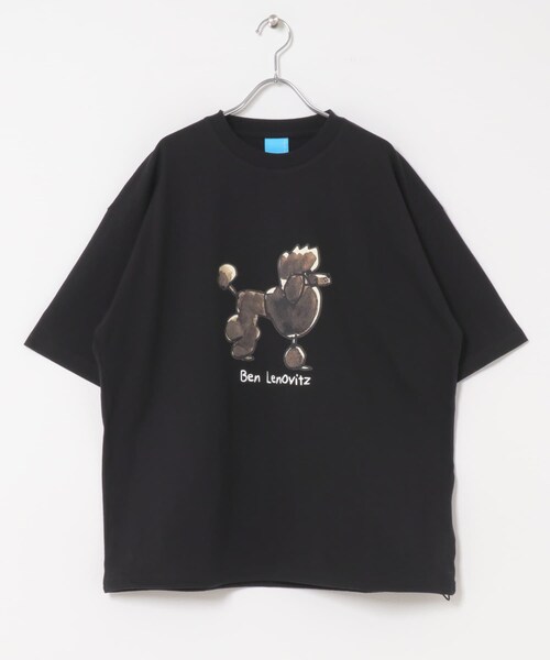 SENSE OF PLACE by URBAN RESEARCH(センスオブプレイスバイアーバンリサーチ)の「『別注』Ben Lenovitz×SENSE OF PLACE SHORT-SLEEVE T-SHIRTS(Tシャツ/カットソー・メンズ・WHITE/BLACK/BLK×WHT/GRAY・M/L)」の22枚目の写真