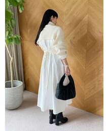 Ungrid | バックリボンニットセットワンピース(ワンピース)