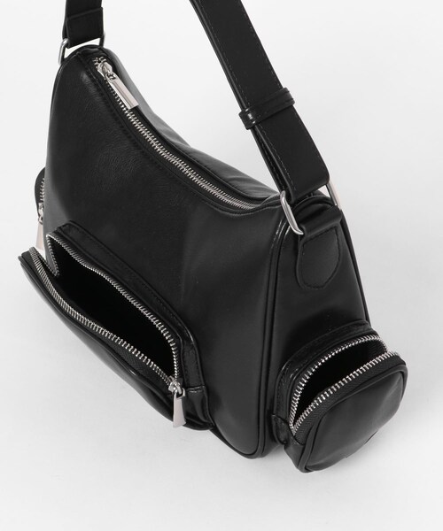 SENSE OF PLACE by URBAN RESEARCH（センスオブプレイスバイアーバンリサーチ）の「3Pポケットバッグ（ショルダーバッグ・レディース・BLACK/IVORY/Y.BEIGE・One）」の20枚目の写真