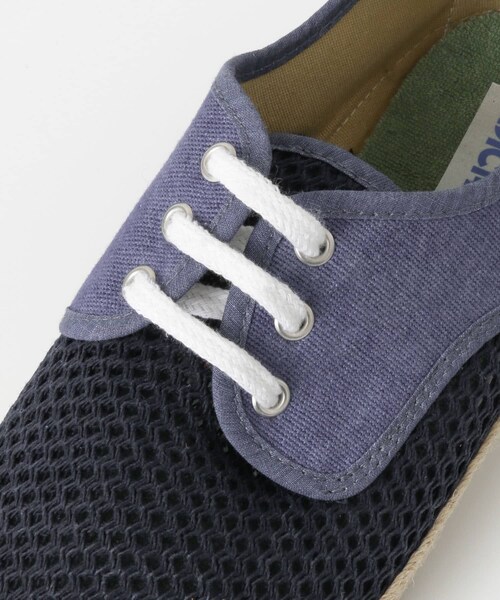 URBAN RESEARCH Sonny Label（アーバンリサーチサニーレーベル）の「DICAS　メッシュ×キャンバスレースアップシューズ∴（その他シューズ・メンズ・ホワイト/NAVY/ORANGE/L GREEN/L BLUE・40/41/42）」の18枚目の写真