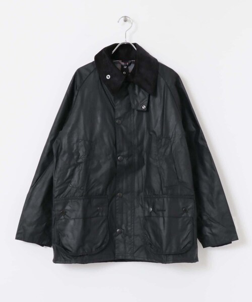 URBAN RESEARCH(アーバンリサーチ)の「Barbour BEDALE WAX JACKET(ブルゾン・メンズ・SAGE/BLACK・36/38/40/42)」の1枚目の写真