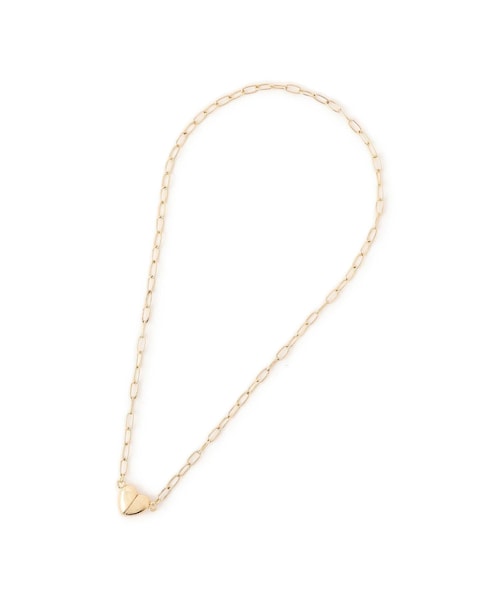 ROPE' PICNIC(ロペピクニック)の「マグネットハートボールドチェーンネックレス/2WAY(ネックレス・レディース・ゴールド/シルバー・F)」の9枚目の写真
