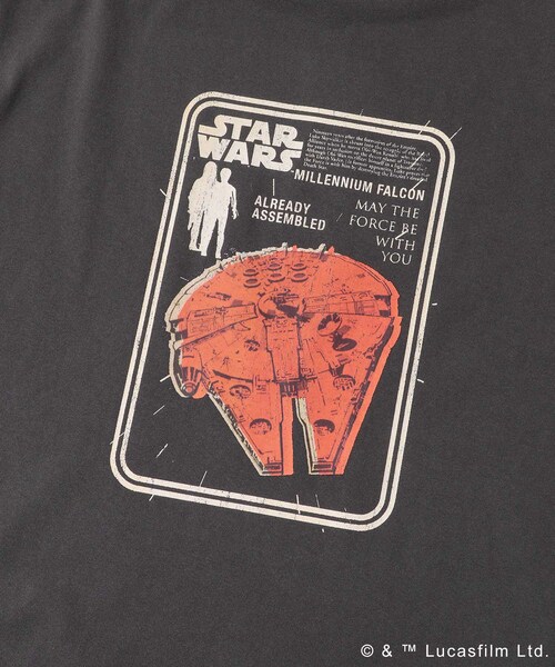 URBAN RESEARCH Sonny Label（アーバンリサーチサニーレーベル）の「STARWARS / ピグメントTシャツ（Tシャツ/カットソー・メンズ・yoda/episode1/falcon・M/L）」の9枚目の写真