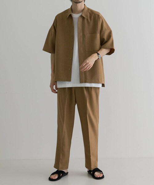 URBAN RESEARCH（アーバンリサーチ）の「URBAN RESEARCH iD　LINEN LIKE EASY PANTS（その他パンツ・メンズ・BLUE/BEIGE・M/L）」の5枚目の写真