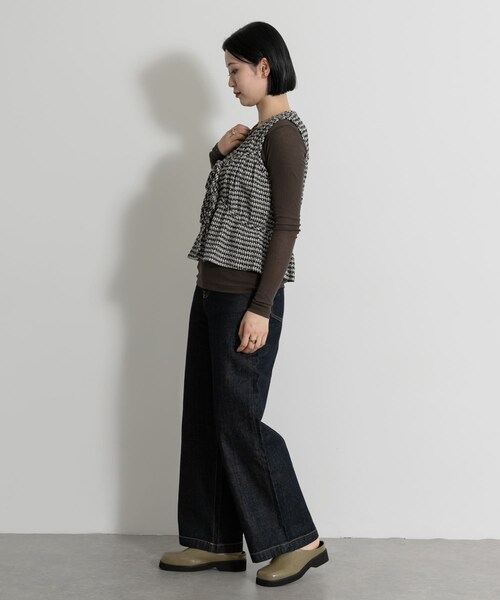 THE GOODLAND MARKET（ザグッドランドマーケット）の「PALIT　Julia tank top Black（その他トップス・レディース・BLACK・Free）」の8枚目の写真