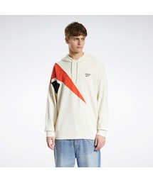 Reebok（リーボック）の「クラシックス PVT EMB フーデッド スウェットシャツ / Classics PVT EMB Hooded Sweatshirt （アウトドア/スポーツ・レディース）」