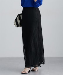 nissen | 透かし編みナロースカート(スカート)