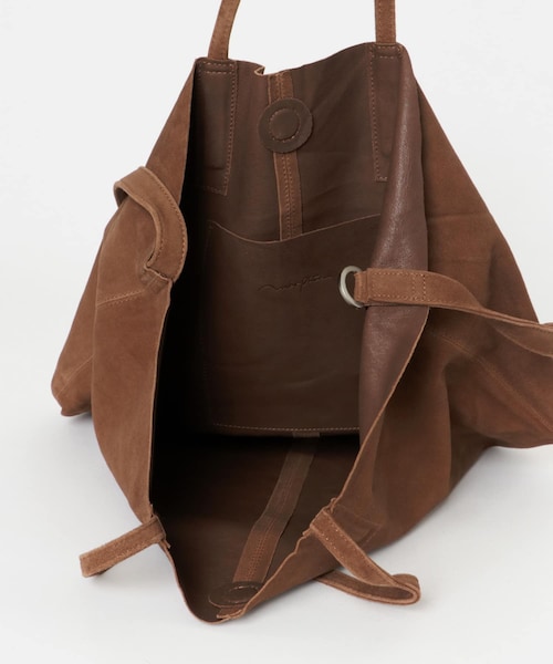 URBAN RESEARCH（アーバンリサーチ）の「Morphee　3WAY LARGE TOTE（トートバッグ・メンズ・SUEDE BR・L）」の7枚目の写真