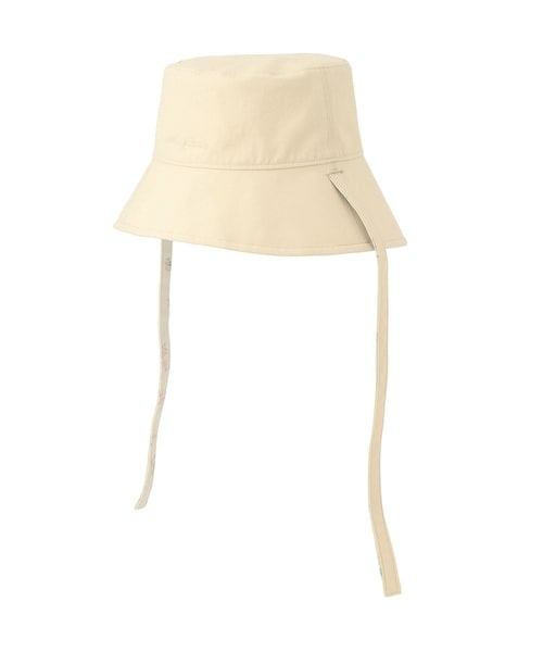 ROPE' PICNIC（ロペピクニック）の「【UVカット・前後2WAY】マルチウェイフラワーリバーシブルハット（ハット・レディース・ブラック/キナリ・F）」の15枚目の写真