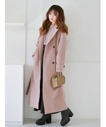 dazzlin | スタンドカラーロングオーバーコート(その他アウター)