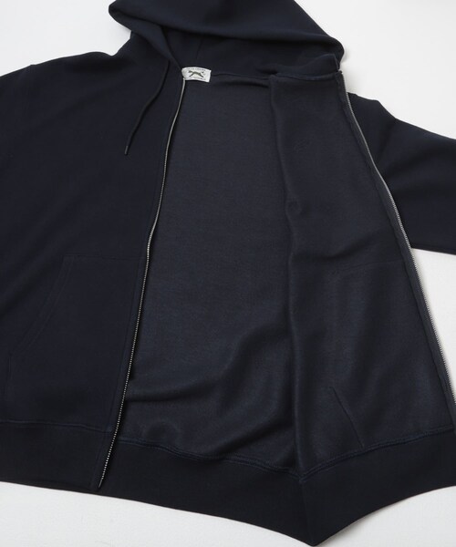 URBAN RESEARCH DOORS（アーバンリサーチドアーズ）の「『別注』PENNEYS×DOORS　THE FOX フルジップパーカー（パーカー・メンズ・ASH GRAY/NAVY・M/L）」の10枚目の写真