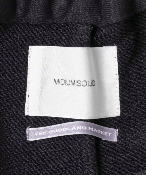 THE GOODLAND MARKET(ザグッドランドマーケット)の「『別注』MIDIUMISOLID×TGM Short easy pants(その他パンツ・レディース・Black/Off White/Top gray・one)」の21枚目の写真