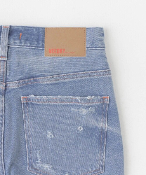 URBAN RESEARCH ROSSO（アーバンリサーチロッソ）の「NEEDBY heritage　BARBARA BOOT CUT DAMAGED（デニムパンツ・レディース・DAMAGELBLU・24/25/26）」の14枚目の写真