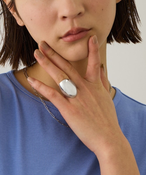 ROPE'(ロペ)の「【WEB限定】【IRIS47(イリス)】armor ring(リング・レディース・シルバー・11/13)」の5枚目の写真