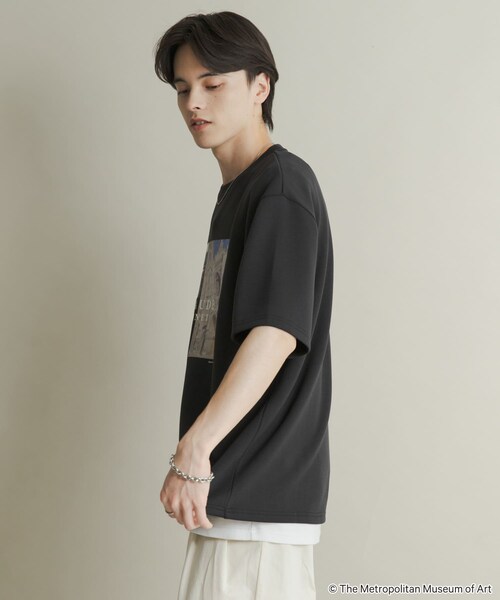 SENSE OF PLACE by URBAN RESEARCH（センスオブプレイスバイアーバンリサーチ）の「『別注』THE MET×SENSE OF PLACE　SHORT-SLEEVE T-SHIRTS B（Tシャツ/カットソー・メンズ・WHITE/BLACK/L.PURPLE・M/L）」の16枚目の写真