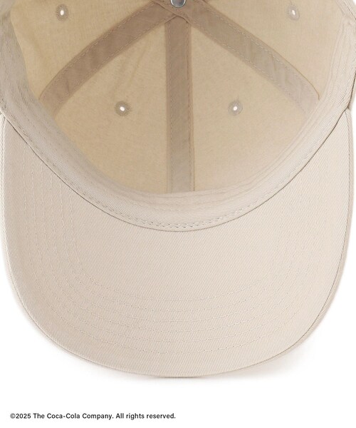 ADAM ET ROPE'(アダムエロペ)の「Coca-Colaエンブロイダリーキャップ(キャップ・レディース・チャコール/ベージュ・F)」の13枚目の写真