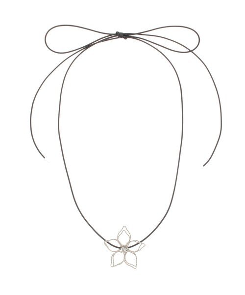 MERCURYDUO（マーキュリーデュオ）の「モチーフチョーカー（ネックレス・レディース・シルバー・F）」の2枚目の写真