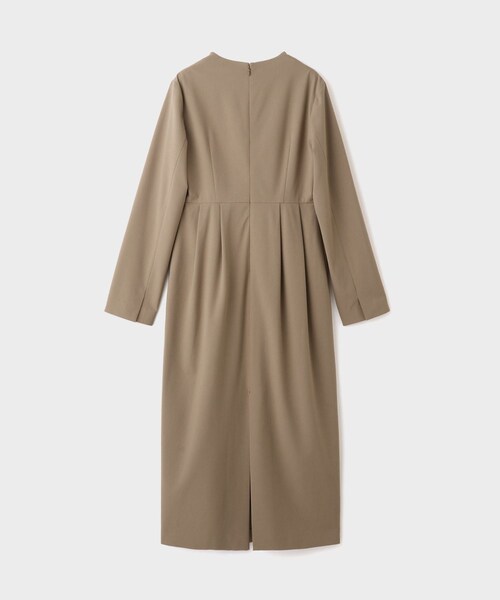 ROPE'（ロペ）の「【一部店舗限定】【REALM（レルム）】SLASH-NECK DRESS｜ドレス（ドレス・レディース・ブラウン系/ブラック・36/38）」の19枚目の写真