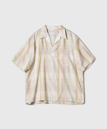 ADAM ET ROPE' | 【KAPTAIN SUNSHINE/キャプテンサンシャイン】Gauze Plaid Pullover SS Shirt(シャツ/ブラウス)
