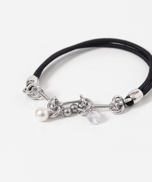 URBAN RESEARCH ROSSO（アーバンリサーチロッソ）の「heyep　Charms Hair Ties 3Piece Set（ヘアゴム・レディース・SILVER・-）」の4枚目の写真