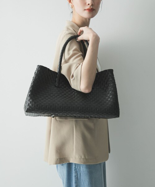 URBAN RESEARCH(アーバンリサーチ)の「HANDICRAFT SAIGON LARGE TOTE(トートバッグ・レディース・BLACK・-)」の8枚目の写真