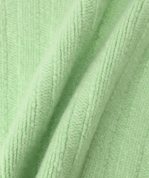 ADAM ET ROPE'（アダムエロペ）の「【J'aDoRe・一部店舗限定】【y YO（イーヨ）】zip neck warmer / ネックウォーマー（ネックウォーマー/スヌード・レディース・グレー/ライトグリーン・F）」の18枚目の写真