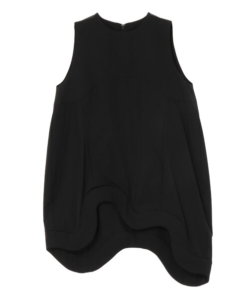 UN3D.（アンスリード）の「WAVE HEM PADDED TOP（その他トップス・レディース・ホワイト/ブラック・36/38）」の4枚目の写真