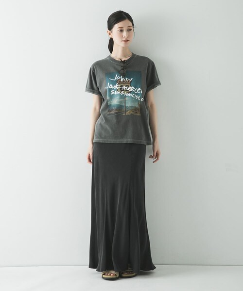 URBAN RESEARCH(アーバンリサーチ)の「『別注』J.J.Mercer×URBAN RESEARCH PHOTO PRINT T-SHIRTS(Tシャツ/カットソー・レディース・WHITE/CHARCOAL/BROWN・M)」の15枚目の写真