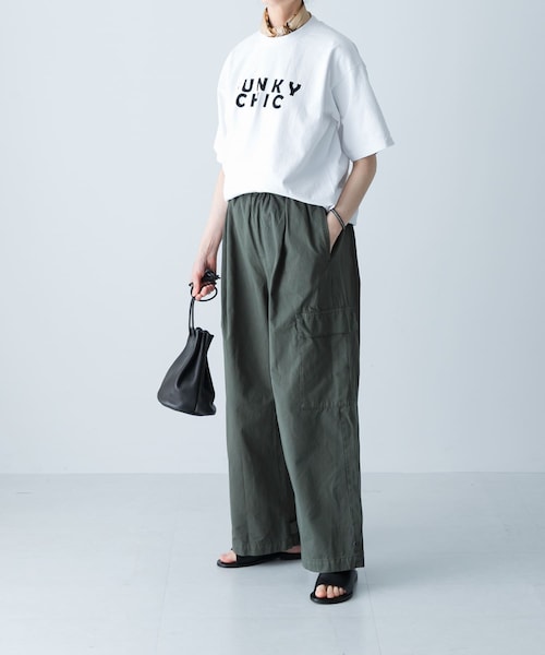 かぐれ(カグレ)の「『別注』HARi×かぐれ FUNKY CHIC T-SHIRTS(Tシャツ/カットソー・レディース・WHITE・1)」の3枚目の写真