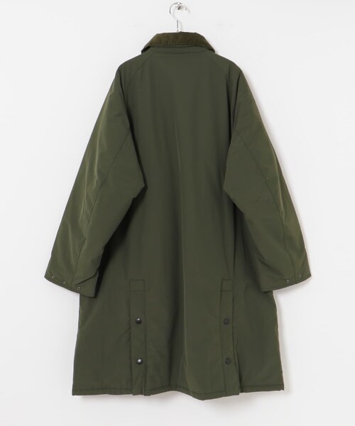 URBAN RESEARCH（アーバンリサーチ）の「Barbour　EXMOOR CASUAL COAT（ステンカラーコート・メンズ・BLACK/OLIVE・36/38/40/42）」の16枚目の写真