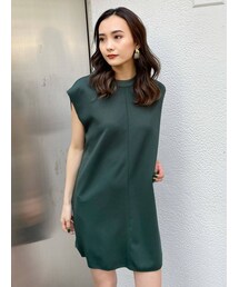 EMODA | ワイドショルダーショートワンピース(ワンピース)