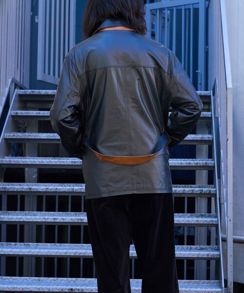 ADAM ET ROPE'（アダムエロペ）の「【ARDENNES/アルデンヌ】Claudia（その他アウター・メンズ・ブラック/ダークブラウン・48/50）」の12枚目の写真