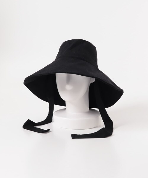 KBF（ケイビーエフ）の「ワイドブリムHAT（ハット・レディース・BLACK/IVORY・One）」の16枚目の写真