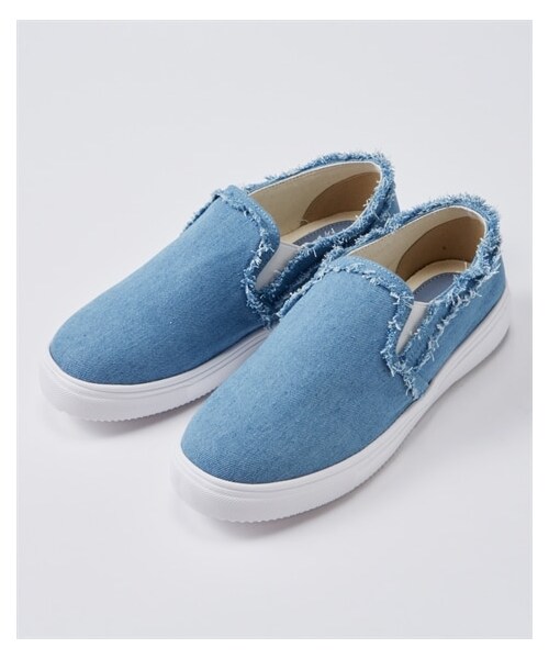 nissen（ニッセン）の「【ゆったり幅広】軽量スリッポンスニーカー（低反発中敷）（ワイズ４Ｅ）（スニーカー・メンズ・黒スウェット/グレースウェット/ネイビーデニム(スター柄)/ツイード/ピンクベージュ(刺しゅう)/レオパード(チュール)/ブラックレース/ホワイトレース/ベージュレース/ネイビーデニム(ペイズリー柄)/インディゴ/サックス/黒(タイダイ柄)/黒(コーデュロイ)/チャコールグレー(コーデュロイ)/ブラウン(チェック柄)/テラコッタ(チェック柄)/グリーン(型押し)/ブルーデニム(刺しゅう)/ラメシルバーパイソン(型押し)/グレーツイード/カーキ(コーデュロイ)/グレージュ(型押し)/パープル(ツイード調)・M=23.0~23.5cm/4E/L=24.0~24.5cm/4E/LL=25.0~25.5cm/4E/3L=26.0~26.5cm/4E）」の21枚目の写真