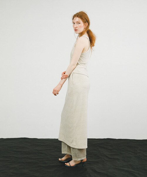 LAATO（ラート）の「tank skirt set（スカート・レディース・ミスト/インク/マロン・FREE）」の13枚目の写真