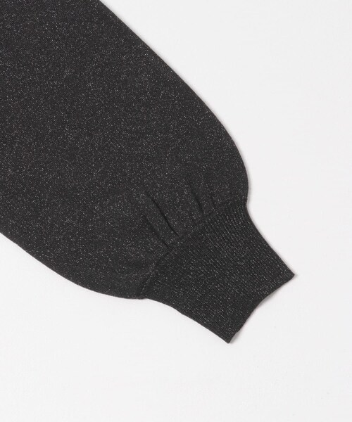 ITEMS URBANRESEARCH（アイテムズ アーバンリサーチ）の「ドットボタンラメニットカーディガン（カーディガン/ボレロ・レディース・BLK/RED/GRY・FREE）」の13枚目の写真