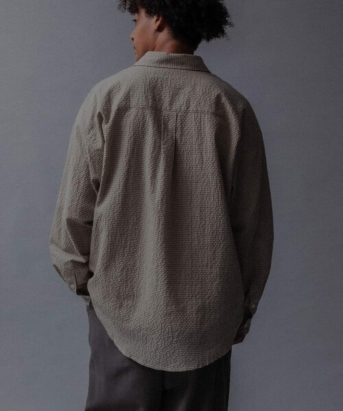 URBAN RESEARCH（アーバンリサーチ）の「FOOOOUR OO CHECK SHIRT OO（シャツ/ブラウス・メンズ・BLACK C/GREEN C/BLUE C/RED C・1/2/3/4）」の2枚目の写真
