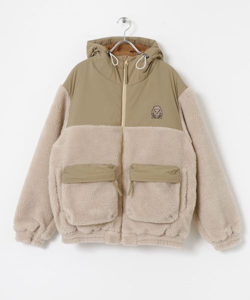 THE GOODLAND MARKET(ザグッドランドマーケット)の「Abode of Snow Lhotse 2.0 Fleece JACKET(テーラードジャケット・レディース・Beige・2/3)」の1枚目の写真