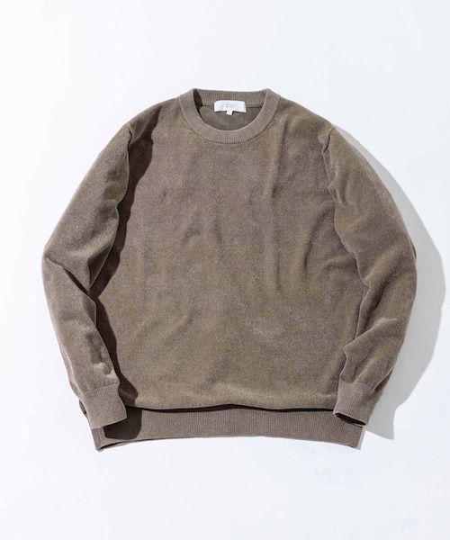 URBAN RESEARCH ROSSO（アーバンリサーチロッソ）の「『XLサイズあり』モールクルーネックニット（ニット/セーター・メンズ・BLACK/IVORY/BEIGE・M/L/XL）」の3枚目の写真