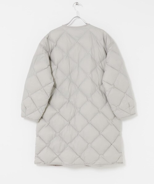URBAN RESEARCH DOORS（アーバンリサーチドアーズ）の「ライトダウンキルトロングコート（その他アウター・レディース・L.GREGE/KHAKI/NAVY・M）」の15枚目の写真