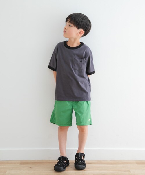 URBAN RESEARCH DOORS(アーバンリサーチドアーズ)の「Lee ATHLETIC SHORTS(KIDS)(その他トップス・キッズ・GREEN/BLACK・110/120/130/140)」の22枚目の写真