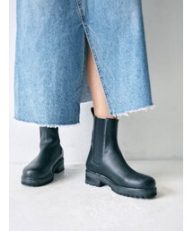 Ungrid | ミドル丈サイドゴアブーツ(ブーツ)