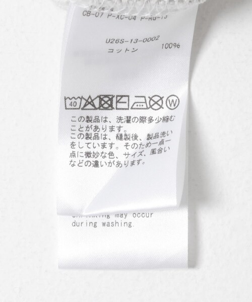 URBAN RESEARCH（アーバンリサーチ）の「Unlikely　Simple SweatCrew MUSTANGS（スウェット・メンズ・Gray/Black・M/L/XL）」の17枚目の写真