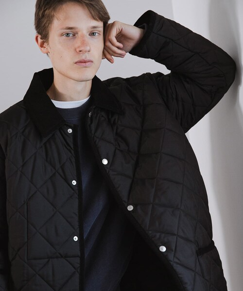 URBAN RESEARCH（アーバンリサーチ）の「Traditional Weatherwear　WAVERLY STUDS EX.UR（ブルゾン・メンズ・BLK/別注BROWN・38/40/42）」の5枚目の写真