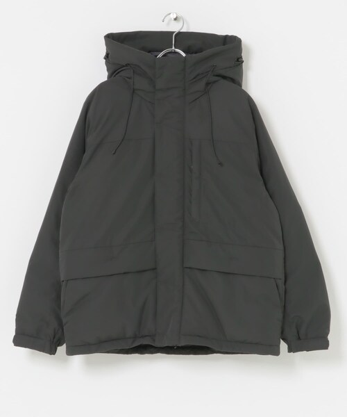 EKAL（エカル）の「『UR TECH』中綿フードジャケット（その他アウター・レディース・ダークブラウン/チャコール・one）」の11枚目の写真