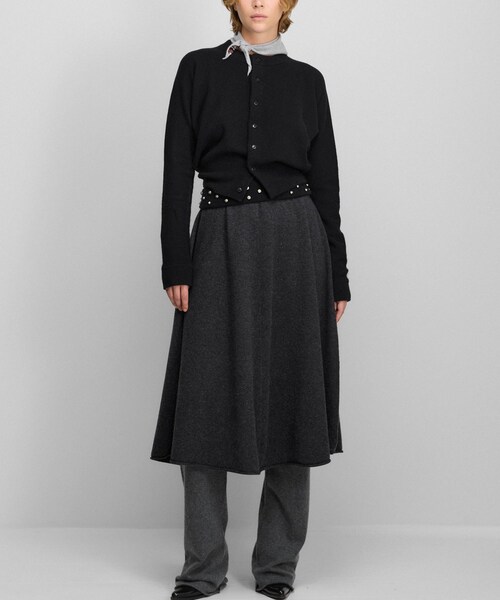 URBAN RESEARCH(アーバンリサーチ)の「Extreme Cashmere blouson(カーディガン/ボレロ・レディース・rosa/d brown/raven/felt・-)」の6枚目の写真
