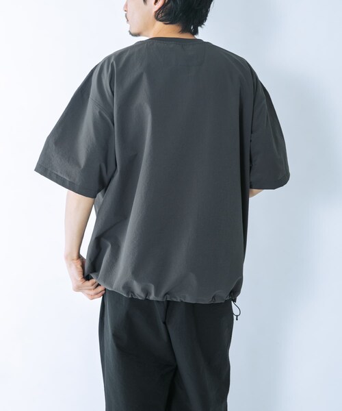 EKAL（エカル）の「DOT AIR SHORT-SLEEVE PULLOVER（Tシャツ/カットソー・メンズ・ネイビー/ブラック/チャコール/ブラウン・M/L）」の22枚目の写真