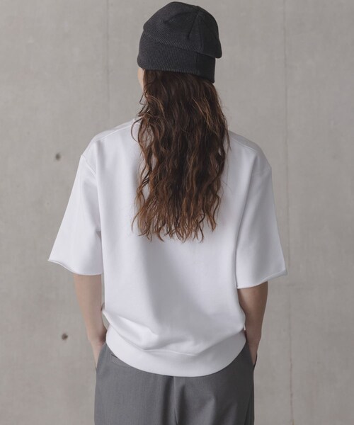 URBAN RESEARCH Sonny Label（アーバンリサーチサニーレーベル）の「『別注』CHAMPION×Sonny Label　ロゴスウェットTシャツ（スウェット・レディース・ホワイト/スカイブルー/ネイビー/オートミール・M/L）」の9枚目の写真