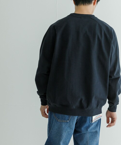 URBAN RESEARCH（アーバンリサーチ）の「ndx　RaglanSweat（スウェット・メンズ・ROSE BLUSH/DARK NAVY/BURNT SAND・M/L）」の12枚目の写真